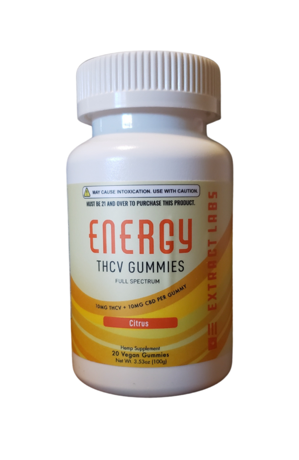 (20) Count THCV Energy Gummies 10mg THCV